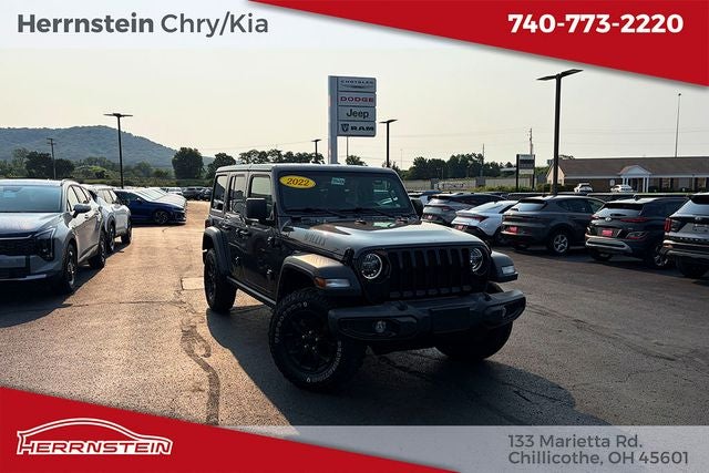 2022 Jeep Wrangler Unlimited Willys 4x4