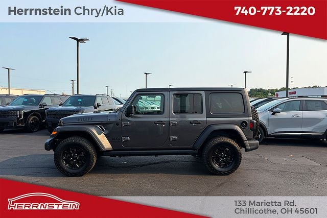 2022 Jeep Wrangler Unlimited Willys 4x4
