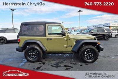 2026 Jeep Wrangler WRANGLER 2-DOOR SPORT