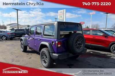 2026 Jeep Wrangler WRANGLER 4-DOOR SPORT S