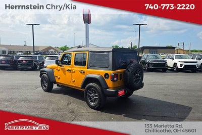 2026 Jeep Wrangler WRANGLER 4-DOOR SPORT S