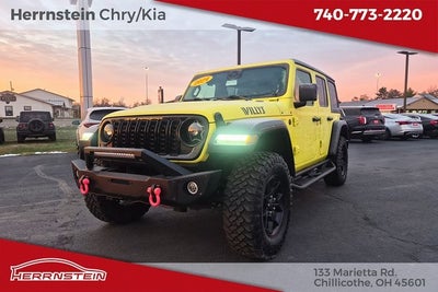 2024 Jeep Wrangler 4-Door Willys 4x4