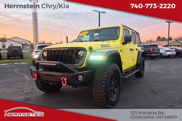 2024 Jeep Wrangler 4-Door Willys 4x4