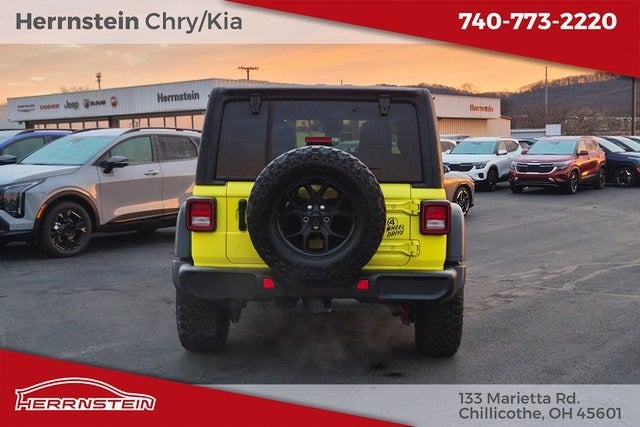 2024 Jeep Wrangler 4-Door Willys 4x4