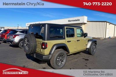 2026 Jeep Wrangler WRANGLER 4-DOOR SPORT S