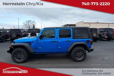 2026 Jeep Wrangler WRANGLER 4-DOOR SPORT S