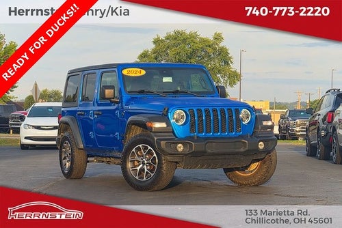 2024 Jeep Wrangler 4-Door Sport S 4x4