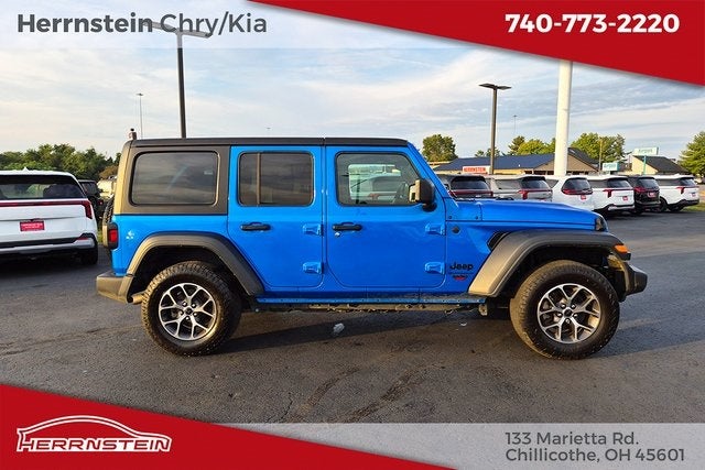 2024 Jeep Wrangler 4-Door Sport S 4x4
