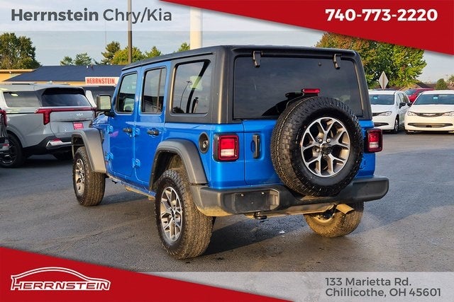 2024 Jeep Wrangler 4-Door Sport S 4x4