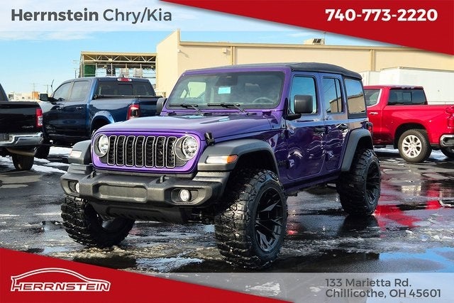 2026 Jeep Wrangler WRANGLER 4-DOOR SPORT S