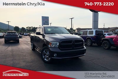 2018 RAM 1500 Express Quad Cab 4x4 6'4' Box