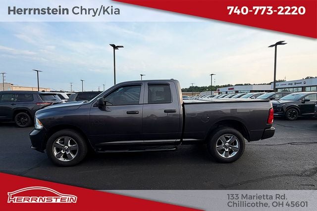 2018 RAM 1500 Express Quad Cab 4x4 6'4' Box