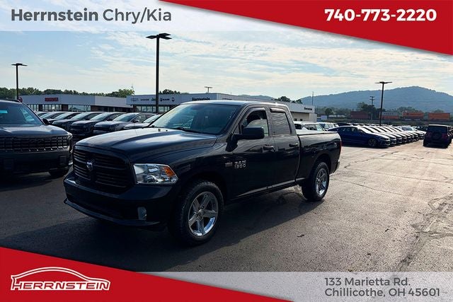 2017 RAM 1500 Express Quad Cab 4x4 6'4' Box