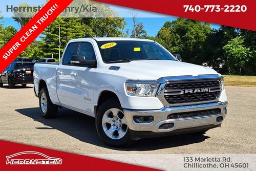 2022 RAM 1500 Big Horn Quad Cab 4x2 6'4' Box