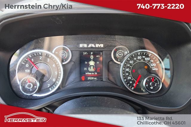 2022 RAM 1500 Big Horn Crew Cab 4x4 5'7' Box