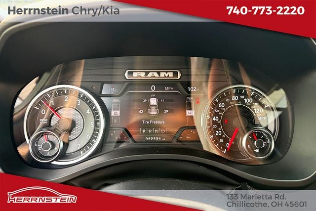 2023 RAM 1500 Big Horn Crew Cab 4x4 5'7' Box