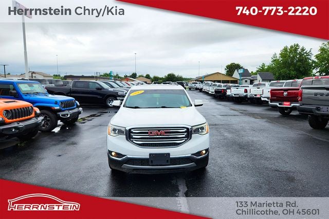 Used 2019 GMC Acadia SLT-1 with VIN 1GKKNULS3KZ101311 for sale in Chillicothe, OH