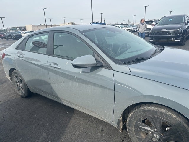 2023 Hyundai Elantra Hybrid Blue