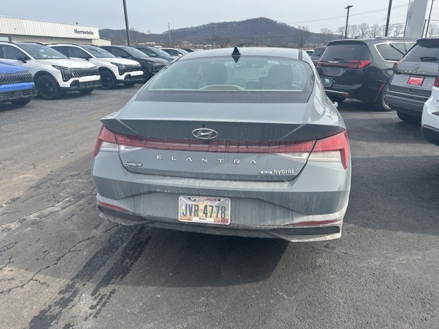 2023 Hyundai Elantra Hybrid Blue
