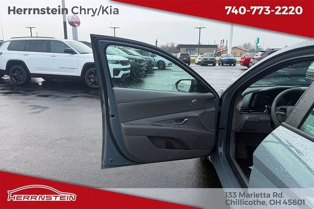 2023 Hyundai Elantra Hybrid Blue