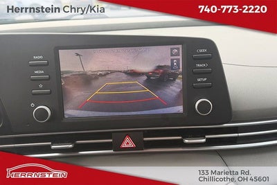 2023 Hyundai Elantra Hybrid Blue