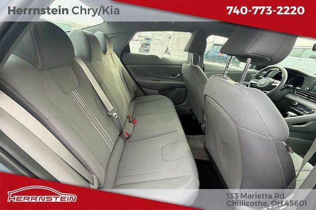 2023 Hyundai Elantra Hybrid Blue