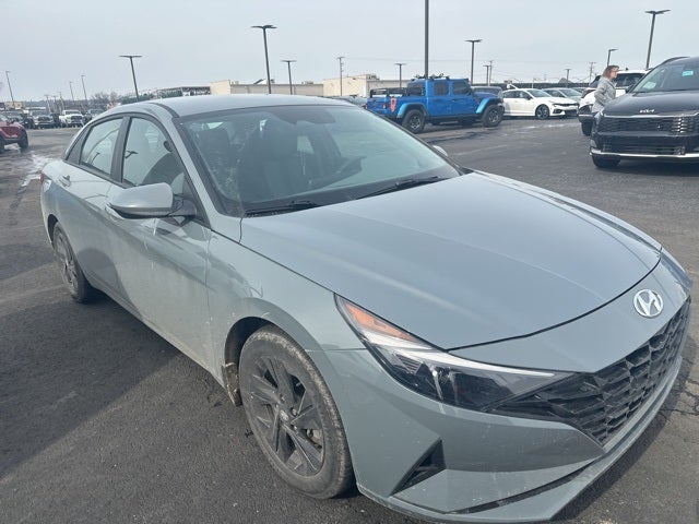 2023 Hyundai Elantra Hybrid Blue