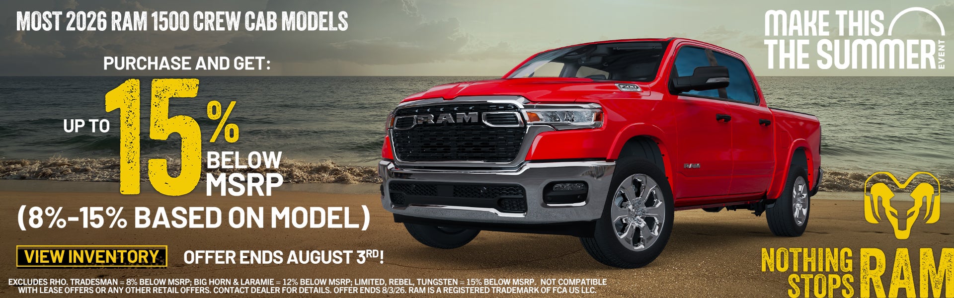 2026 RAM 1500 Crew Cabs 